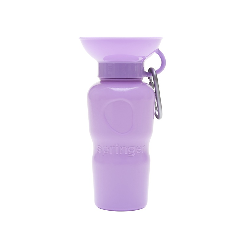 Springer Pets Classic Dog Travel Bottle Lilac 650ml