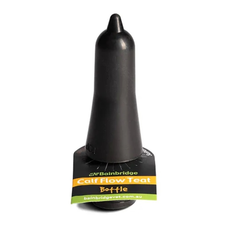 Bainbridge Calf Bottle Flow Teat – Black