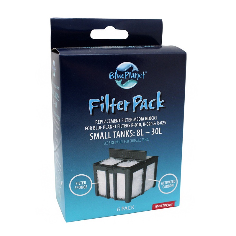 Blue Planet Filter Media Packs for 8L-30L & 40L-70L Tanks