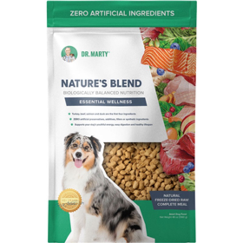 Dr. Marty Natures Blend Essential Wellness Dog Food 48 oz
