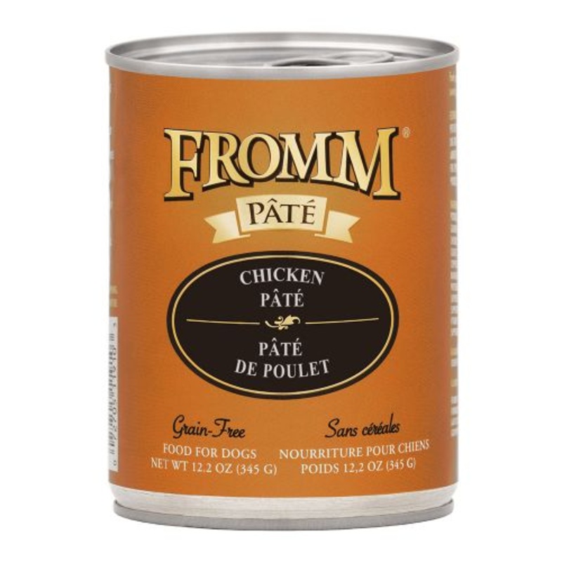Fromm Grain Free Canned Chicken Pte Dog Food