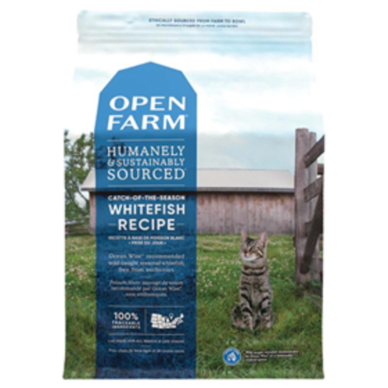 Open Farm Catch-of-the-Season Whitefish Dry Cat Food 4 lbs