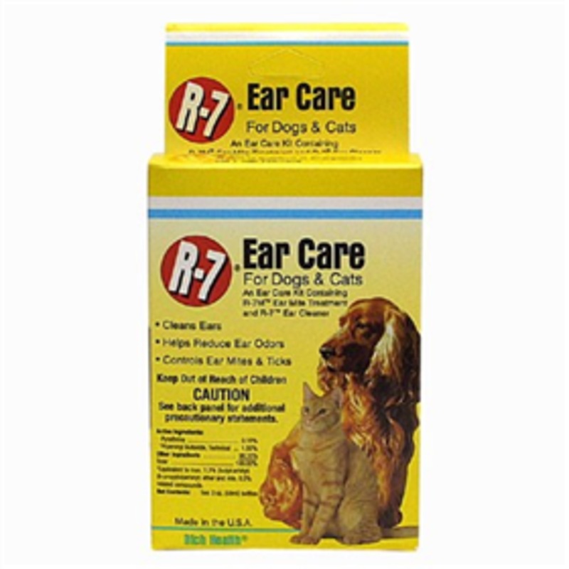 R-7M Ear mite Treatment & Cleaner Kit