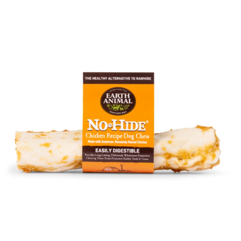 Earth Animal Chicken No-Hide Wholesome Chews, Single Chew