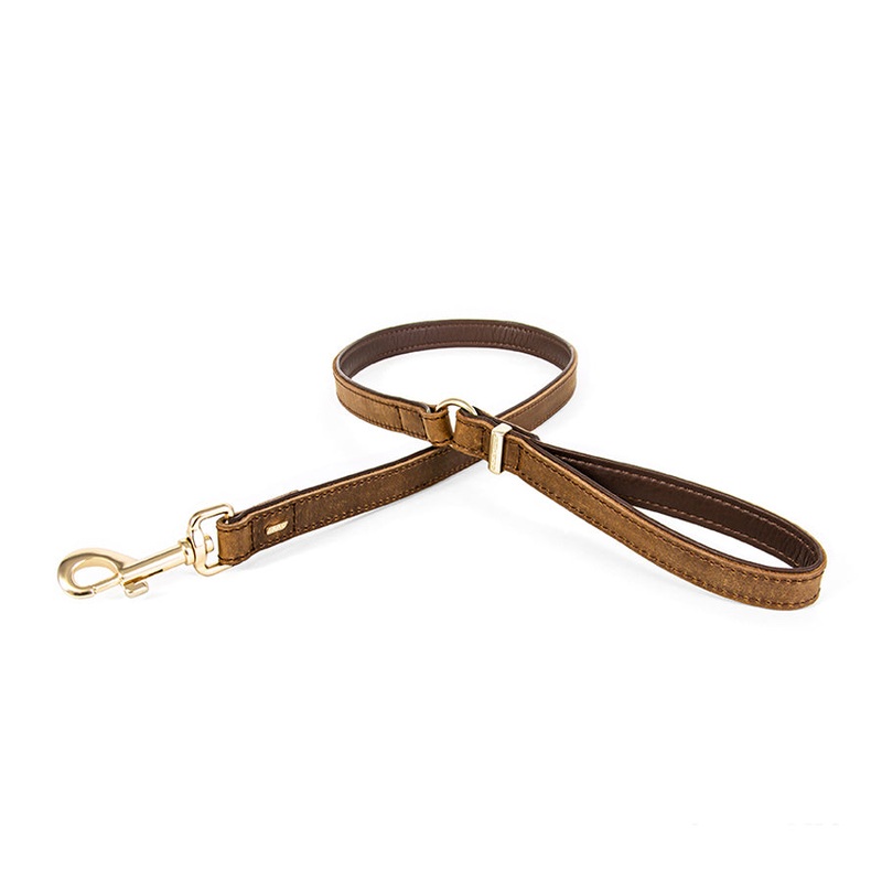 EzyDog Oxford Classic Leather Dog Leash