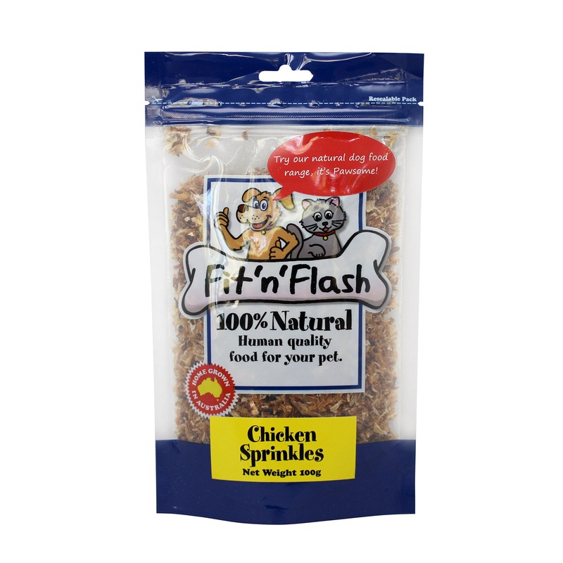 Fit’n’Flash Chicken Sprinkles – 100g