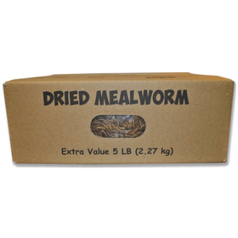 Unipet Dried Mealworms To Go 5 lbs