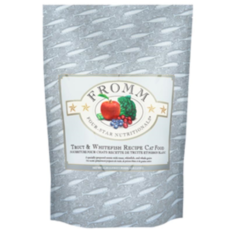 Fromm Four-Star Trout & Whitefish Recipe Cat Food 4 lbs.