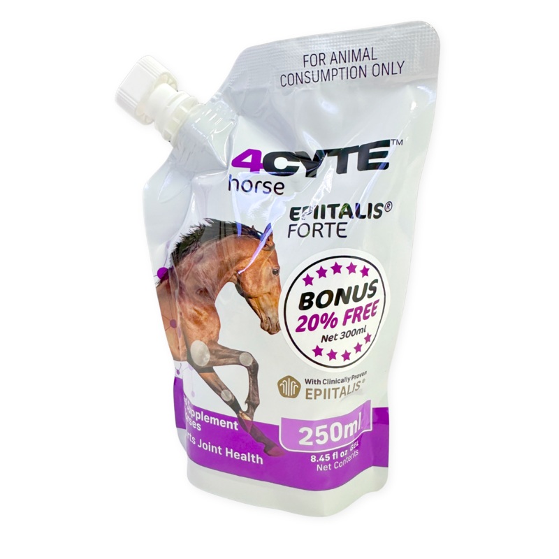 4CYTE Epiitalis Forte Gel Equine Joint Treatment 250mL + 20% bonus pack