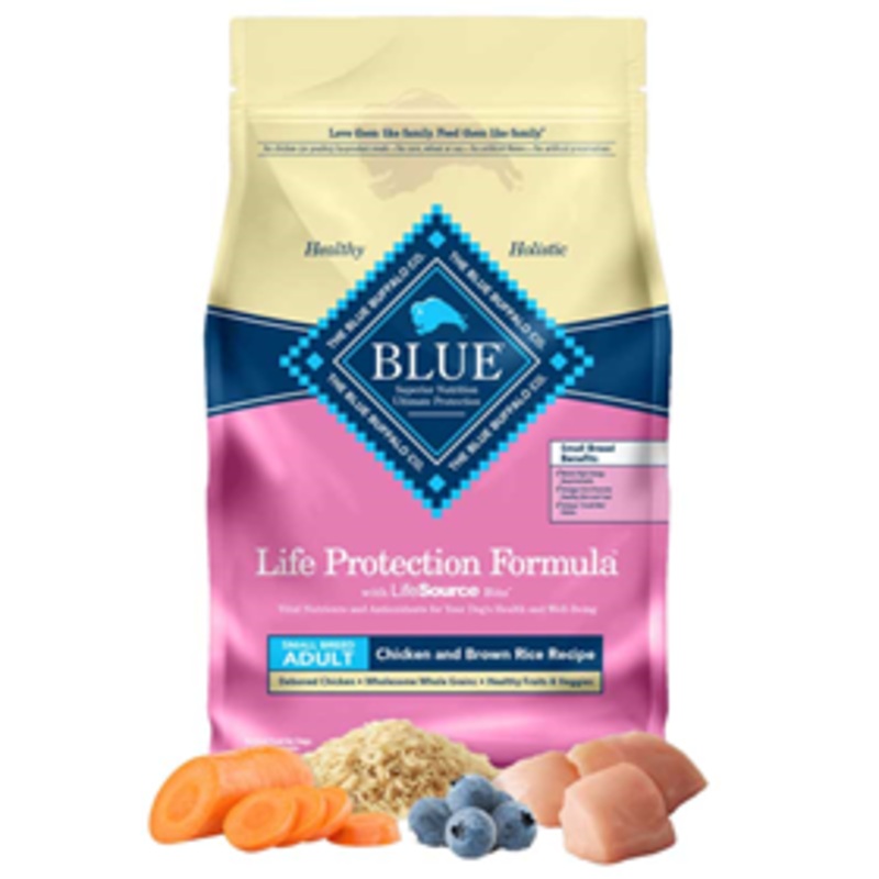 Blue Buffalo BLUE Small Breed Chicken & Brown Rice Recipe for Adult Dogs