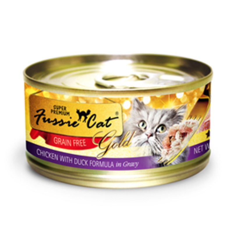 Fussie Cat Super Premium Grain Free Chicken & Duck 2.82oz Can