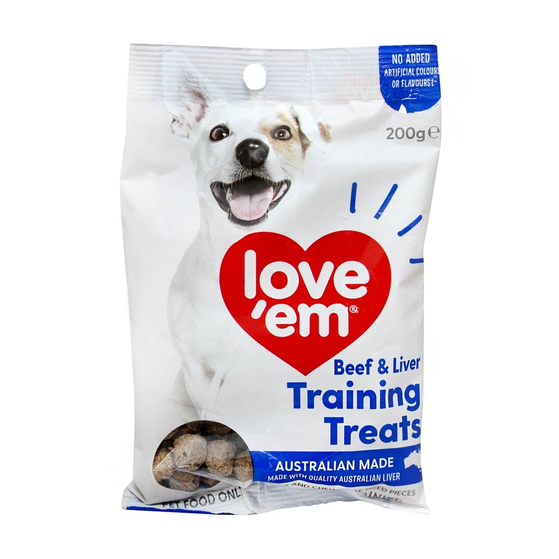 Love’em Beef & Liver Training Treats 200g