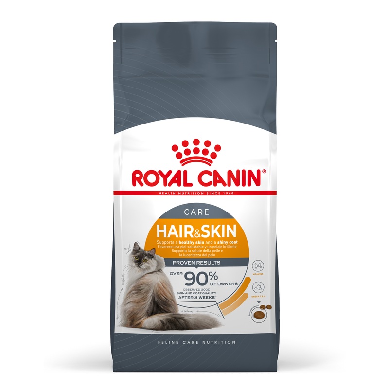 Royal Canin Hair and Skin Adult Dry Food 2kg