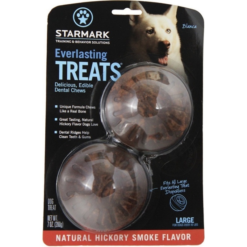 Starmark Everlasting Treats Natural Hickory Smoke Flavor Dog Dental Chews