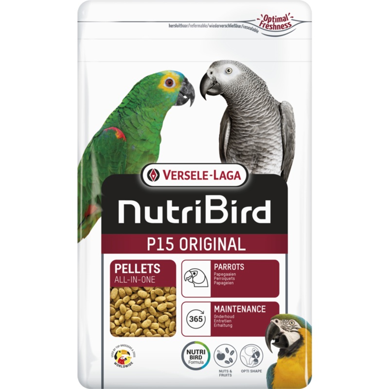 Versele-Laga NutriBird P15 Original Pellets – Parrots 1kg