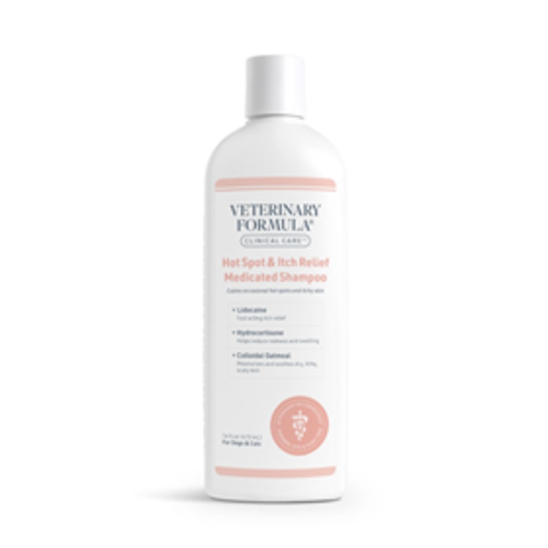 Veterinary Formula Clinical Care Hot Spot & Itch Relief Medicated Shampoo 16 oz.