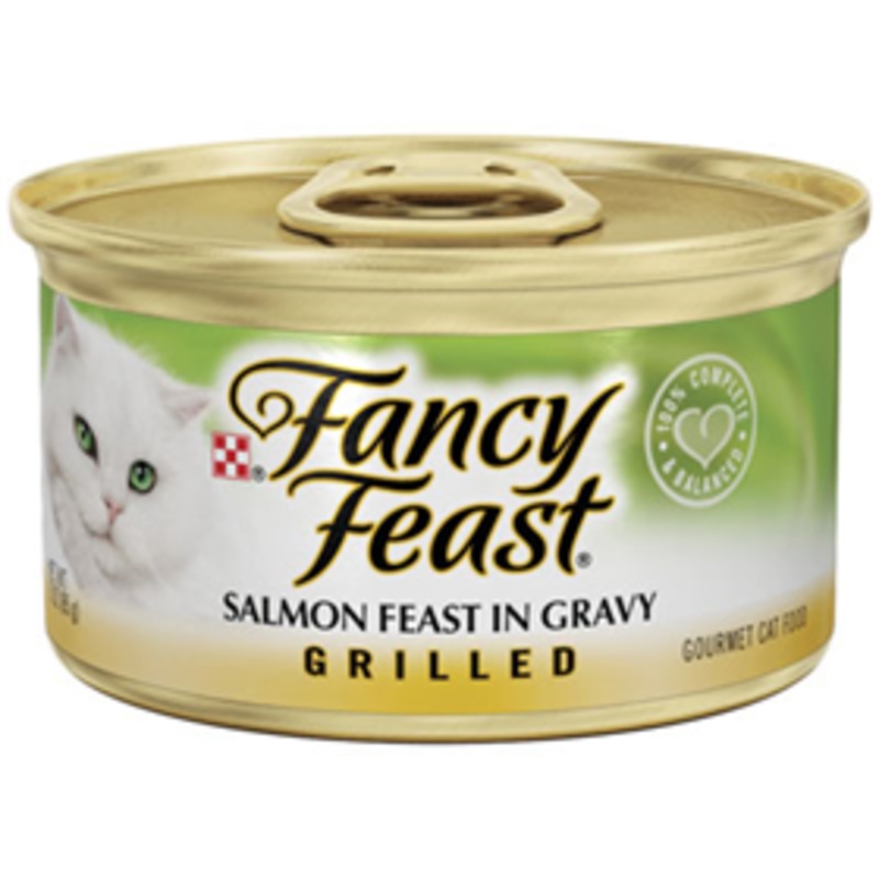 Fancy Feast Grilled Salmon Feast in Gravy 3 oz