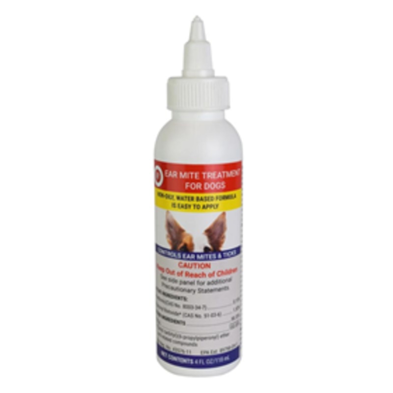 Miracle Care R-7M Ear Mite Treatment for Dogs 4 oz.