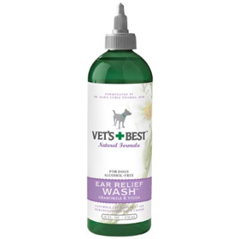 Natural Care Veterinarian’s Best Ear Relief Wash 16 oz 6808