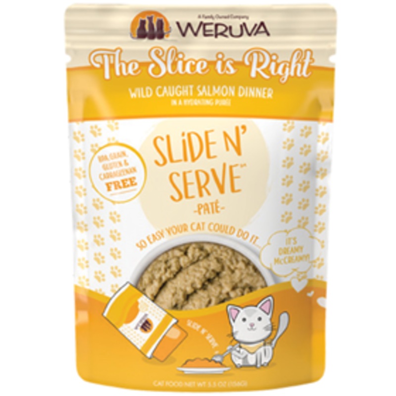 Weruva The Slice is Right Salmon Dinner Pate Pouch