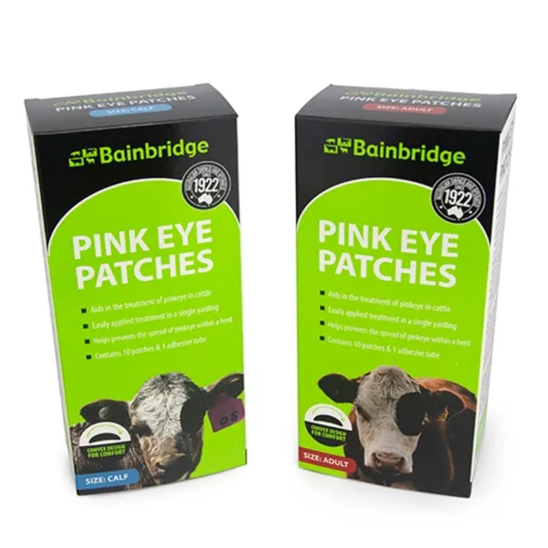 Bainbridge Pink Eye Patch Kit – 10 Pack with Adhesive