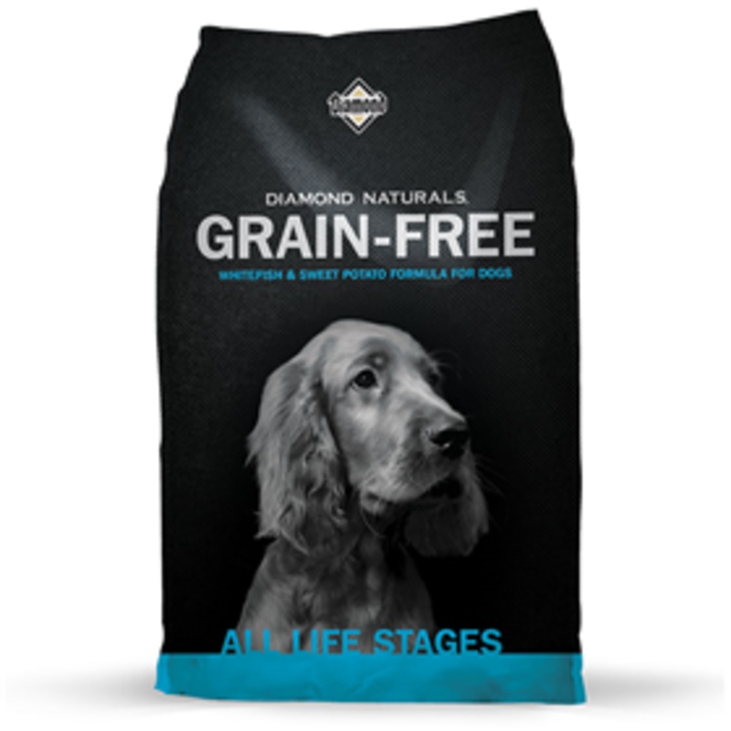 Diamond Naturals Grain-Free Whitefish & Sweet Potato Formula for Dogs