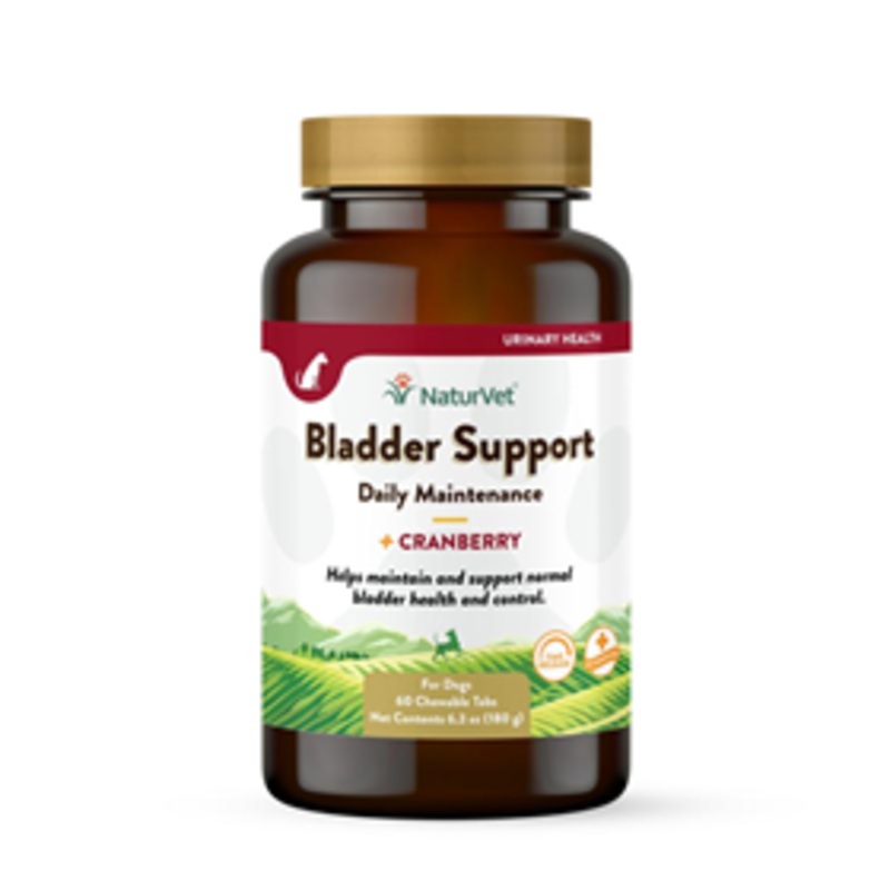 NaturVet Bladder Support Chewable Tablets 60 ct.