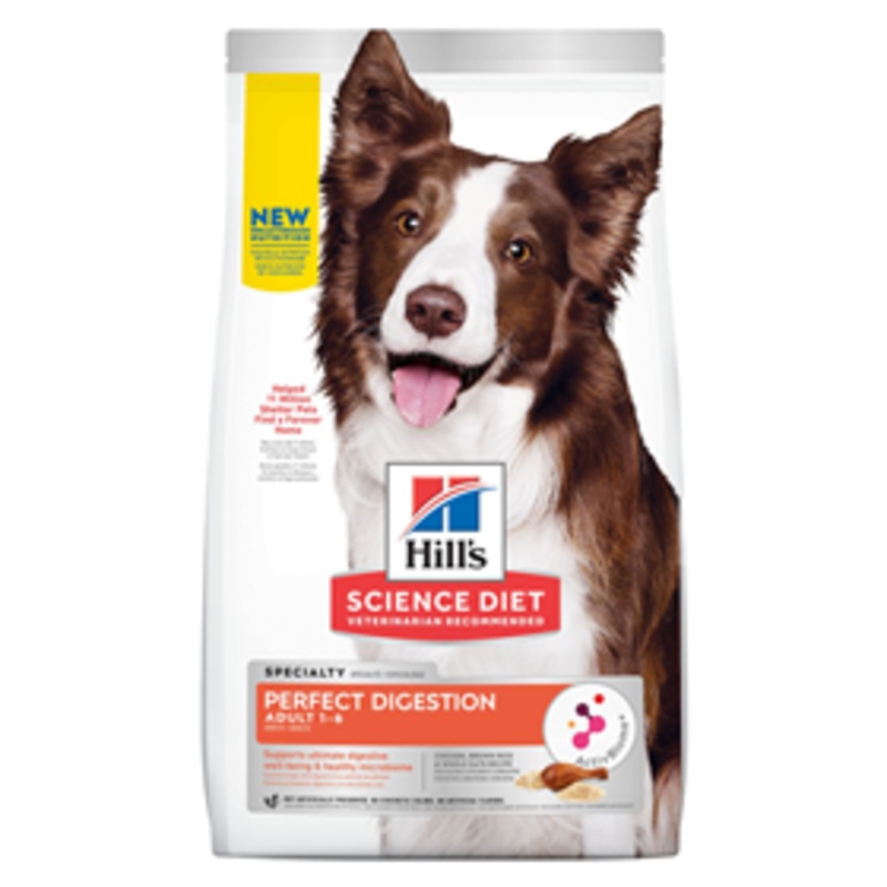 Hill’s Science Diet Perfect Digestion Chicken, Brown Rice & Whole Oats Recipe Dog Food