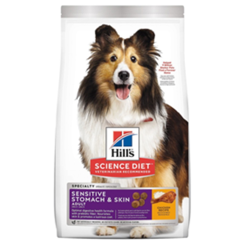 Hills Science Diet Adult Sensitive Stomach & Skin Chicken Recipe Dog Food