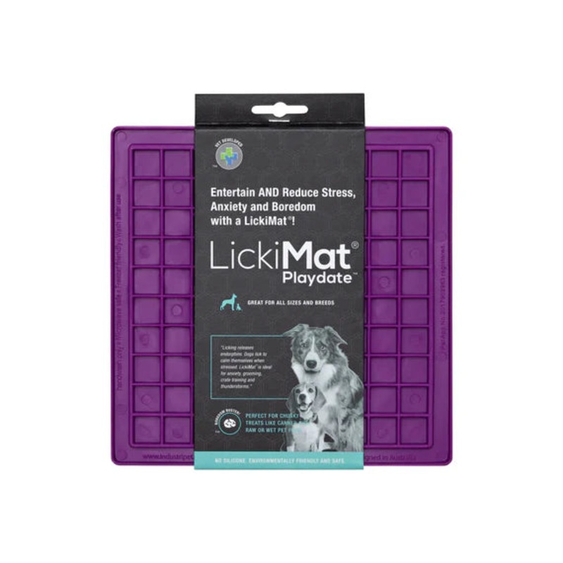 LickiMat Classic Playdate|Green|Orange|Purple|Turquoise