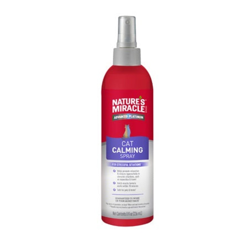 Nature’s Miracle Advanced Platinum Cat Calming Spray 236mL