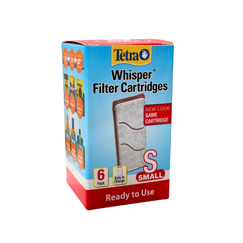 Tetra Whisper Small Filter Cartridges – 6 pack