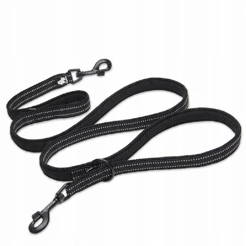 Truelove Dual Clasp Leash Black S 1.5cm x 200cm