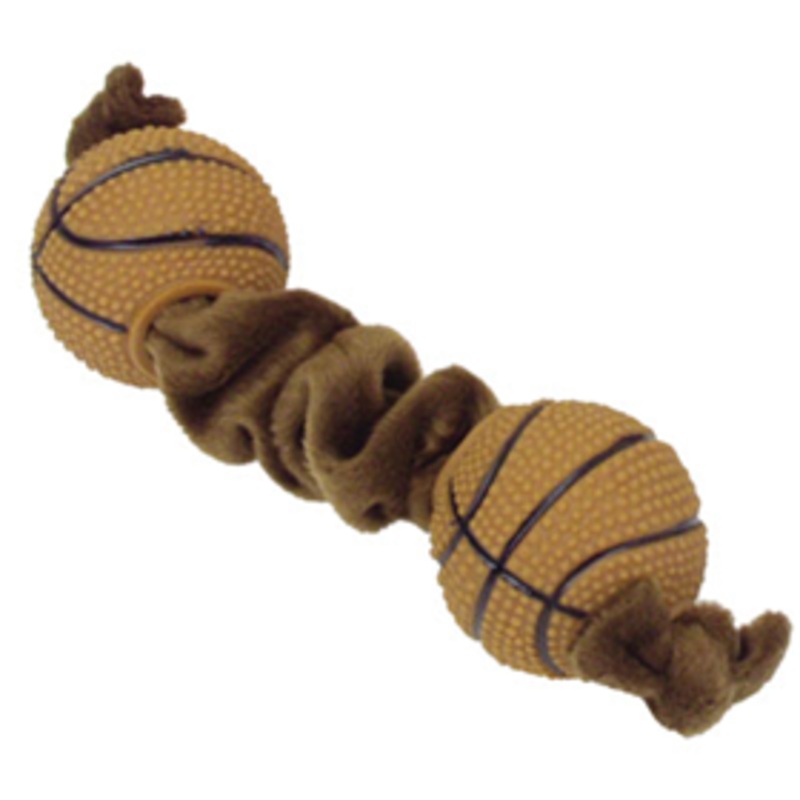 Coastal Li’l Pals Plush Basketball Tug Dog Toy