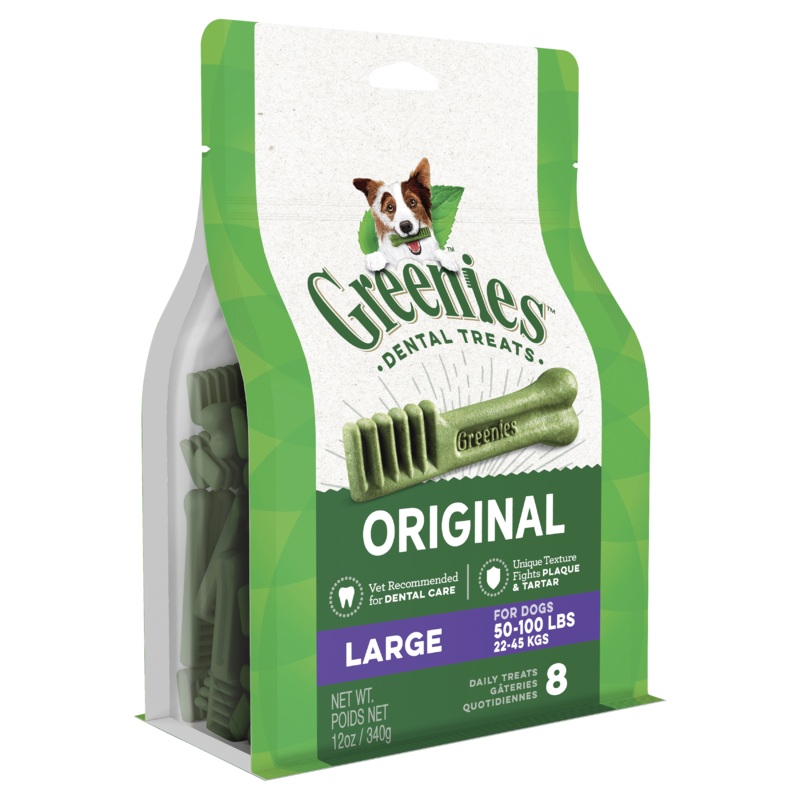 Greenies Dog Original Dental Health Treats for Large Dogs