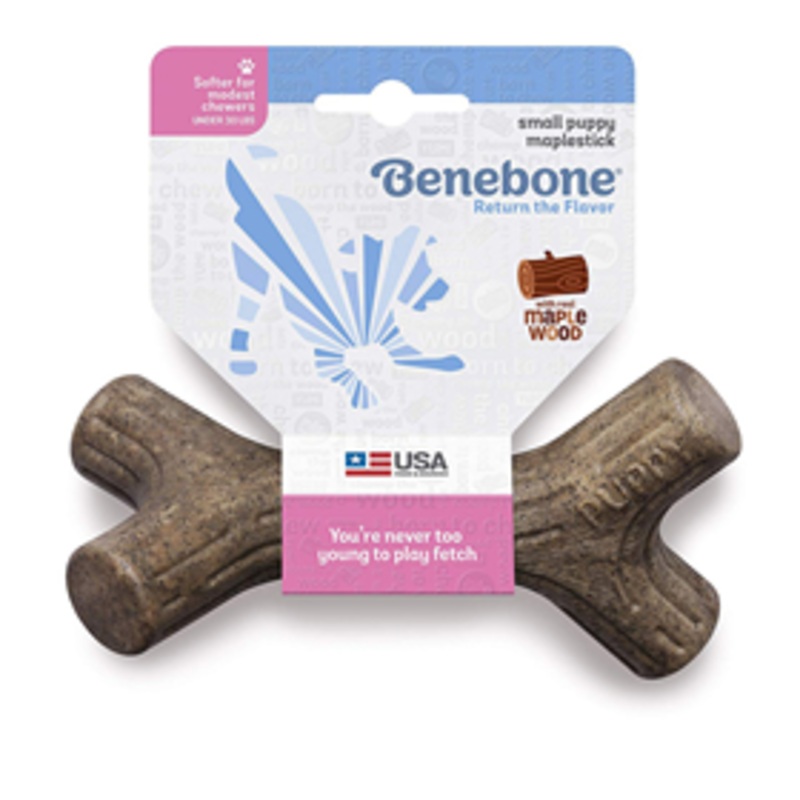 Benebone Small Puppy Maplestick Dog Chew Toy