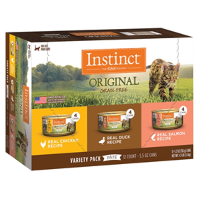 Instinct Original Can Variety Pack 5.5 oz 12 ct