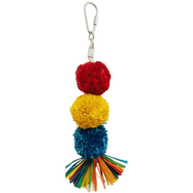 Parakeet Toy PonPon 21x6cm