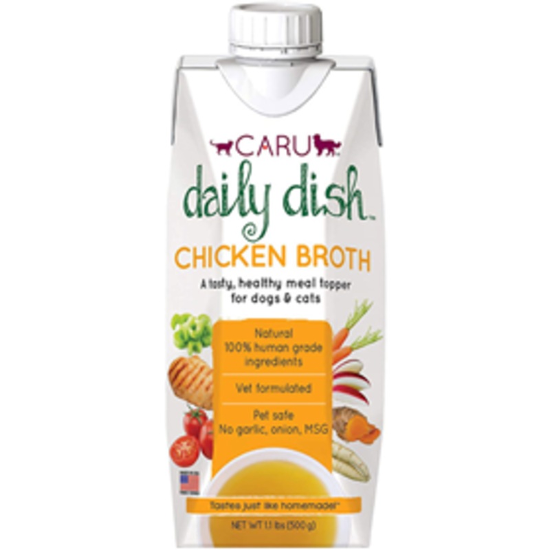 CARU Daily Dish Chicken Broth for Dogs & Cats