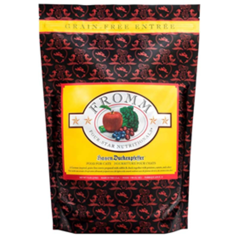 Fromm Family Four-Star Nutritionals Hasen Duckenpfeffer Cat Food 4 lbs.