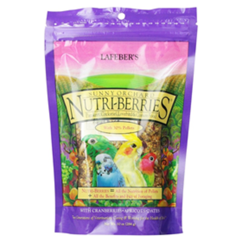 Lafeber’s Sunny Orchard Nutri Berries Sm Hookbill 10 oz.