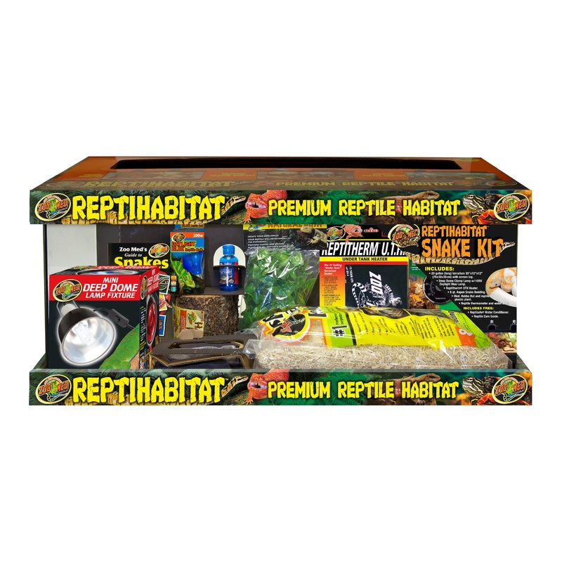 Zoo Med ReptiHabitat Terrarium Kit – Snake 20 Gallons