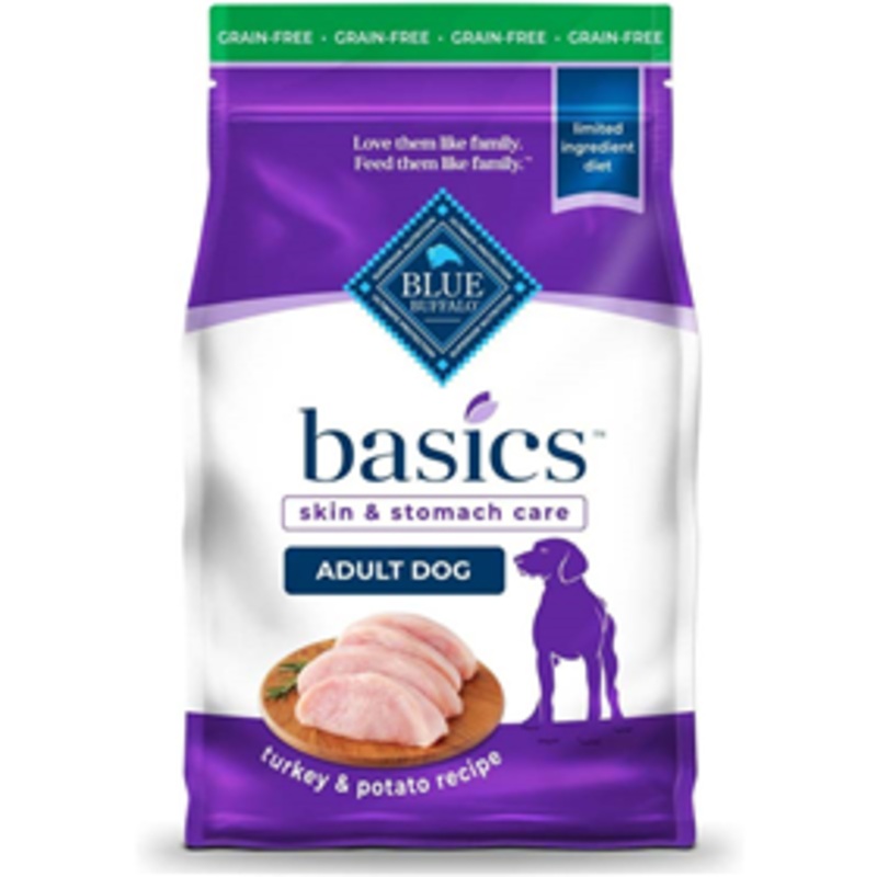 Blue Buffalo BLUE Basics Grain Free Turkey & Potato  Recipe Dog Food