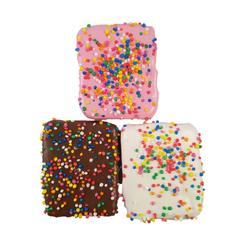 Huds & Toke Fairy Bread Dog Cookie Treats – 4 pieces