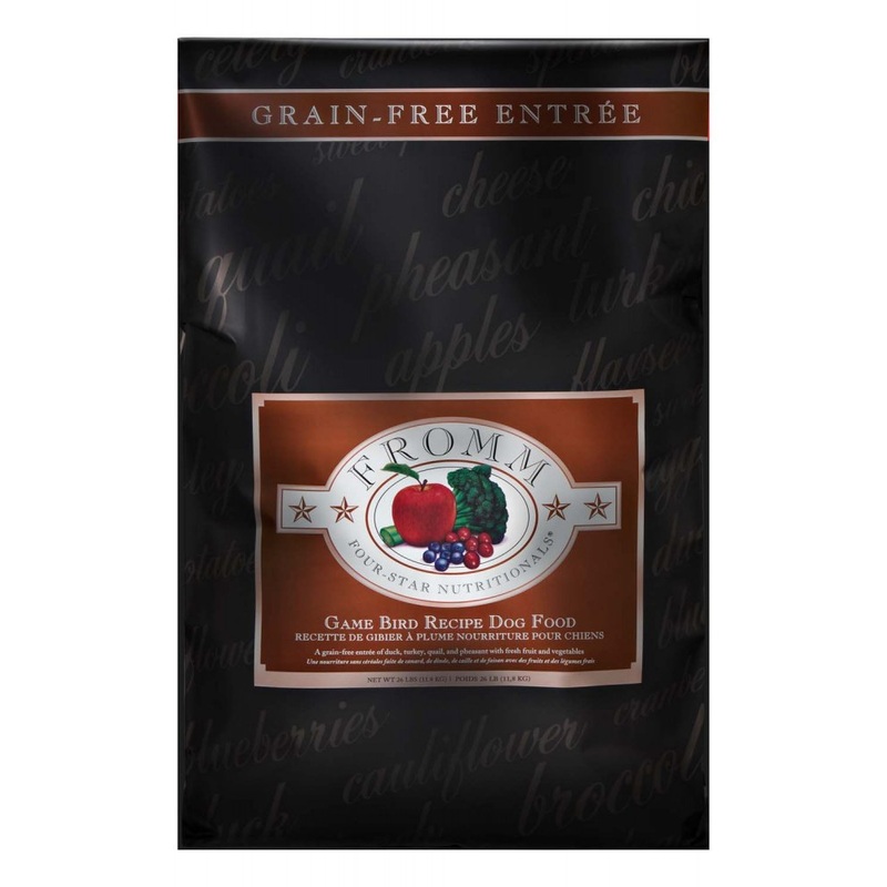 Fromm Four Star Grain Free Game Bird Recipe Dry Dog Food