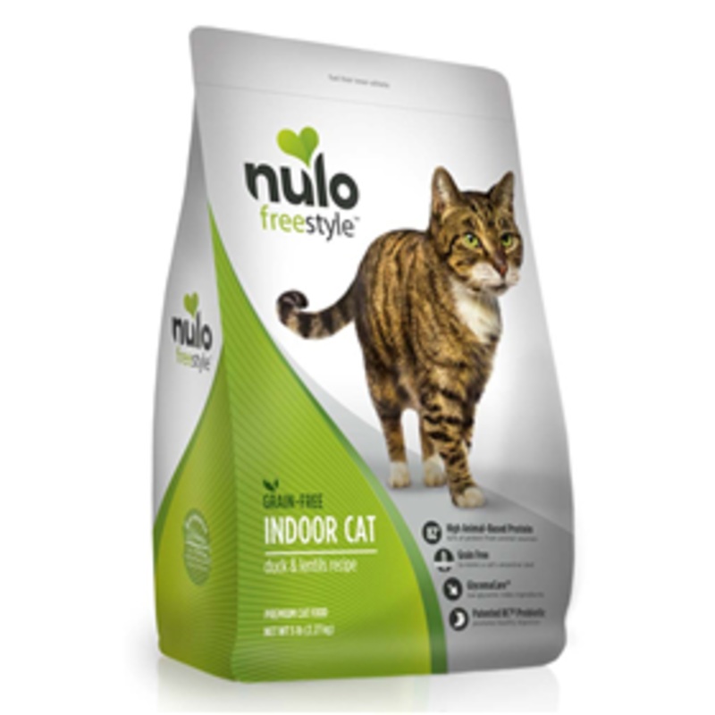 Nulo Freestyle Indoor Cat Grain Free Duck & Lentils Cat Food 5 lb