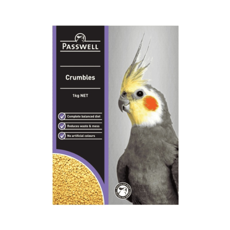 Wombaroo Passwell Parrot Crumbles
