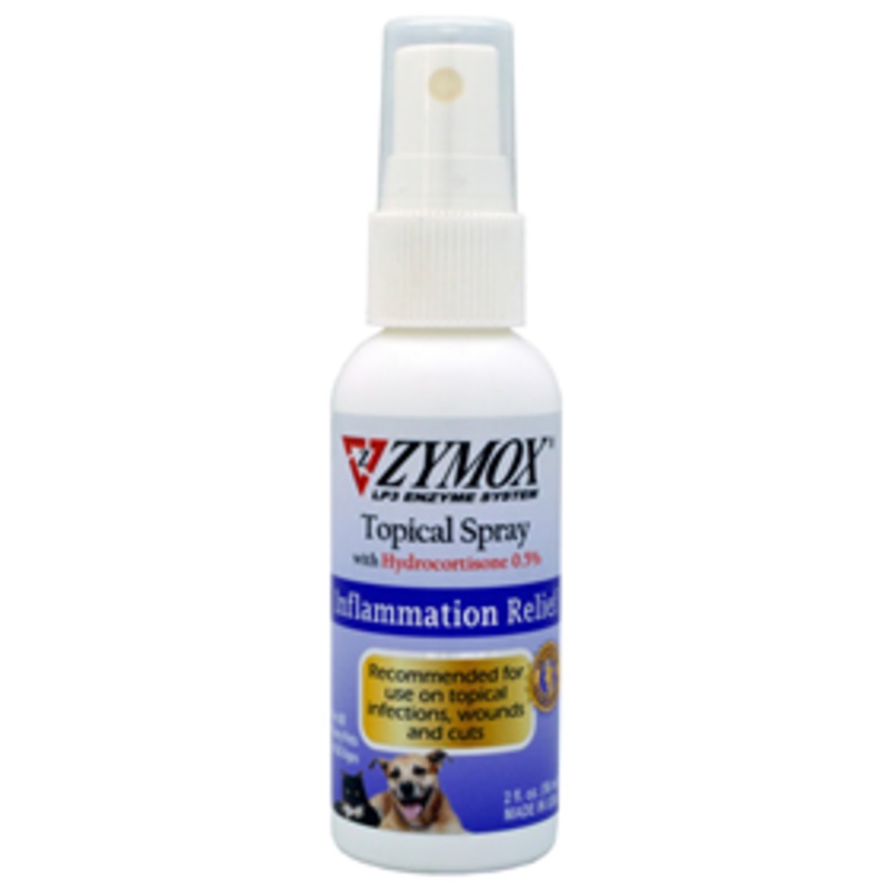Zymox Topical Spray with Hydrocortisone 2 oz