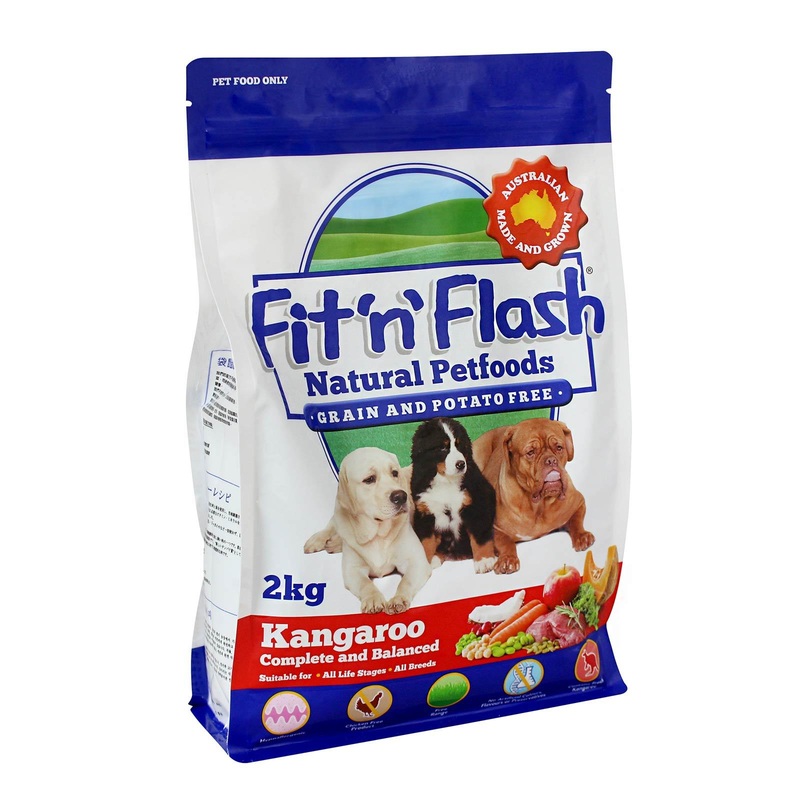 Fit’n’Flash Grain & Potato Free Dry Dog Food – Kangaroo