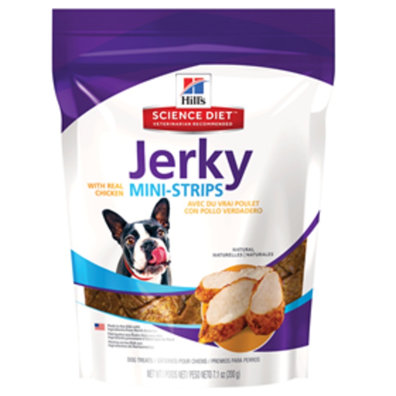 Hill’s Science Diet Jerky Mini-Strips with Real Chicken Dog Treats 7.1 oz